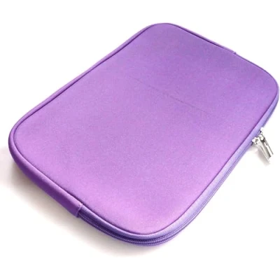 Image of Emartbuy Purple 13 15 Inch Water Resistant Neoprene Soft Zip Case Cover Sleeve &amp; Compatible with Laptops Listed Below