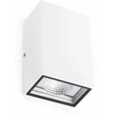 Image of Crata LED Outdoor Wall Light White IP54