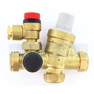 Image of Caleffi 22mm Inlet Control Multibloc Valve Group 533002CST