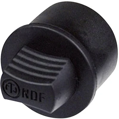 Image of Neutrik NDF DummyPlug, XLR Plug Adapter, Suitable for Panel Sockets