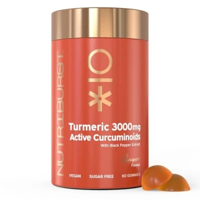 Image of Nutriburst Turmeric 3000mg 60 Gummies