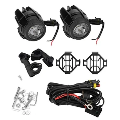 Image of Madezz Motorcycle Fog Lights, 40W Lights LED Auxiliary Driving Lamp for R1200GS adv F800GS F700GS F650gs Light