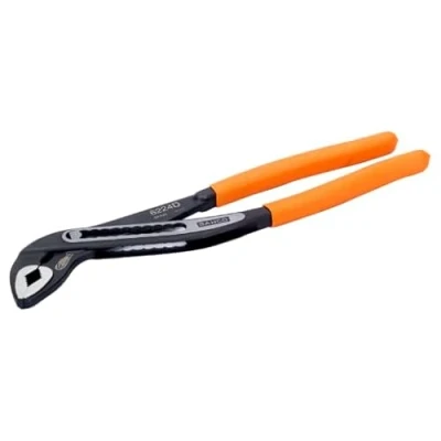 Image of Bahco 6221 Box Joint Water Pump Pliers with PVC Handles 125mm