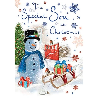 Image of Regal Publishing Christmas Card Son 9 x 6 inches