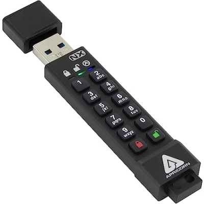 Image of Apricorn ASK3 NX 4GB Hardware Encrypted Secure USB Drive