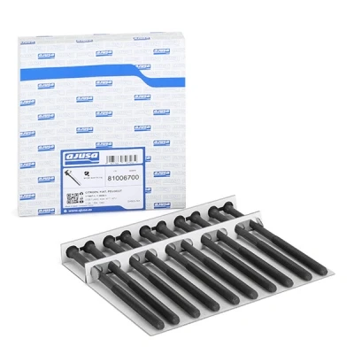 Image of 020483x10 Cylinder Head Bolt Kit AJUSA 81006700 10 PEUGEOT: 306 Hatchback, 208 I 205 II CITROËN: C3 II, Saxo Hatchback