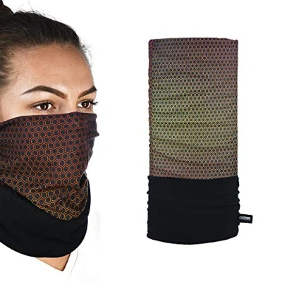 Image of OXFORD Products Snug Nacreous Orange Thermal Fleece Head and Neck Wear/Face Covering Base Layer