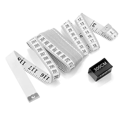 Image of WINTAPE 300 cm measuring tape/measuring tape/body tape (white)