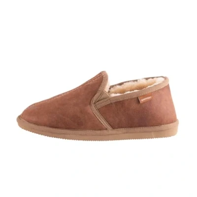 Image of Shepherd Bosse Slipons, Men&#039;s, Size: 12, Antique/cognac Suede