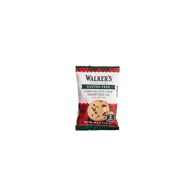 Image of Walker&#039;s Shortbread Gluten Free Chocolate Chip Rounds, Traditional Pure Butter Scottish Recipe, 30g (Pack of 60) [Packaging May Vary]
