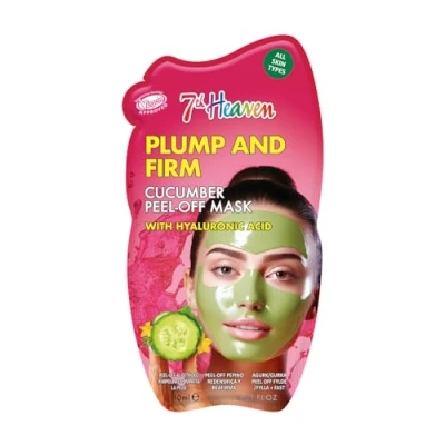 Image of 7th Heaven Cucumber Peel Off Face Mask with Hyaluronic Acid Plump and Firm All Skin Types