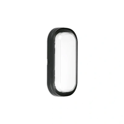 Image of Enlite 15W CCT Switchable Oval LED Bulkhead Black