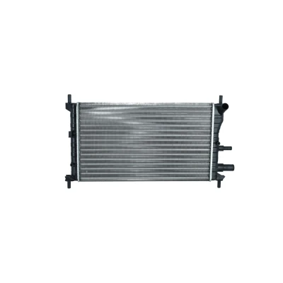 Image of 1E0415200, 1E0415200A Engine radiator NRF 50131A Aluminium 500mm 304mm 23mm Economy Class Mechanically jointed cooling fins FORD: FIESTA 3, 4