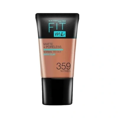 Image of Maybelline Fit Me Matte + Poreless Foundation 359 Nutmeg 18 ml