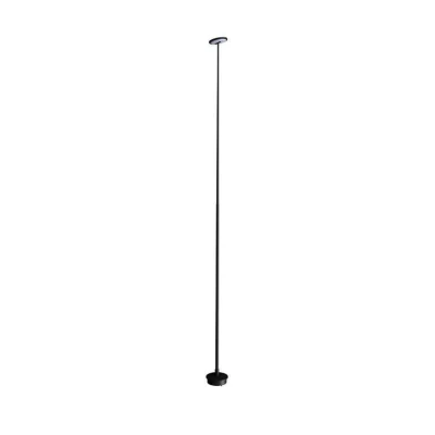 Image of Invisible LED Outdoor Tall Lamp Black IP54