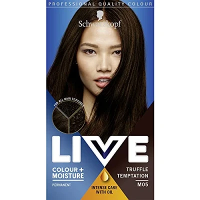 Image of Schwarzkopf Live Intense + Moisture Colour Truffle Tempt M05