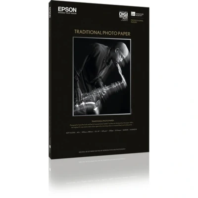 Image of Epson Media, Sheet Paper, Traditional Photo Graphic Arts Photographic A2, 330 G/M2, 25 Sheets