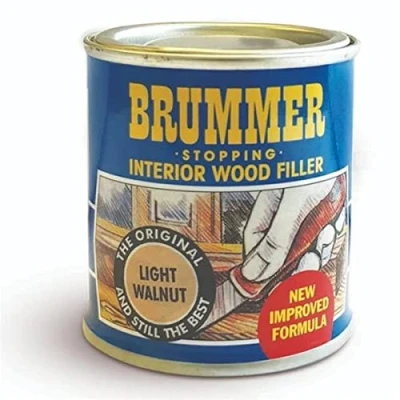 Image of Brummer Interior Wood Filler Teak 700g