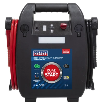 Image of Sealey RoadStart® Emergency Jump Starter 12V 5L 8 Cylinder
