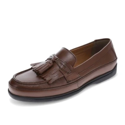 Image of DOCKERS Men&#039;s Sinclair Loafer, Antique Brown, 11 UK