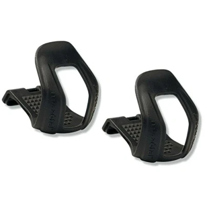 Image of ZEFAL 45 Half Toe Clips Black, S/M