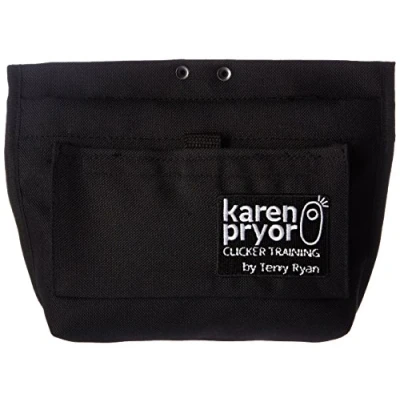 Image of Karen Pryor Clicker Training Black Treat Pouch by Terry Ryan