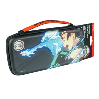 Image of FRTEC KIMETSU NO Yaiba Carrying Case for Nintendo Switch/OLED/Lite, Hard Bag Demon Slayer Anime Fans