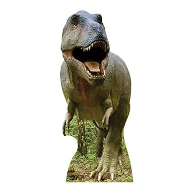 Image of Star Cutouts SC137 T Rex Cardboard Cut Out,Green