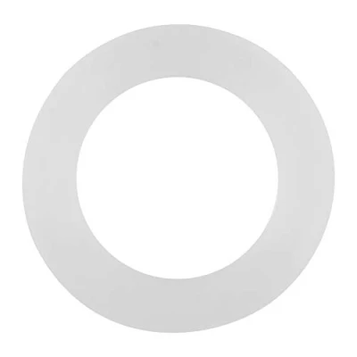 Image of Washer Circle Silicone White Flat Rubber Gasket Replacement for Pipe Water Tap Connection Sealing 12 Pieces (1.2 inch)