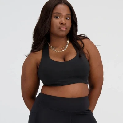 Image of New Balance Power X BRA High support sports bra, Women&#039;s, Size: SxD DD, Black
