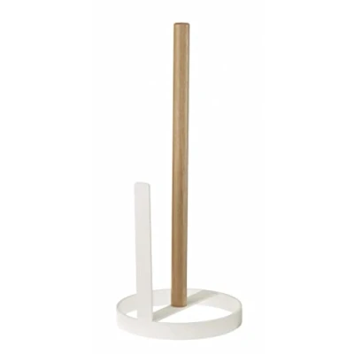 Image of Yamazaki Paper Towel Holder, Steel, White, One Size