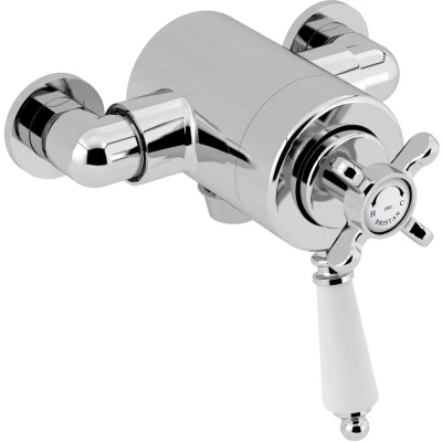 Image of 1901 Traditional Exposed Concentric Shower Valve Chrome N2 cshxvo c Bristan