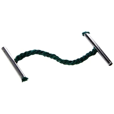 Image of 5 Star Treasury Tags Metal ended 51mm Green [Pack 100]