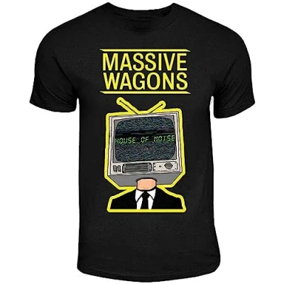 Image of JIANNA Massive Wagons &#039;House of Noise&#039; T Shirt Black M