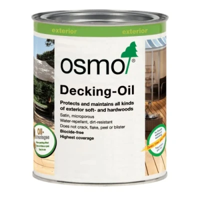 Image of Osmo Bog Oak Exterior Wood &amp; Decking Oil 021 750ml