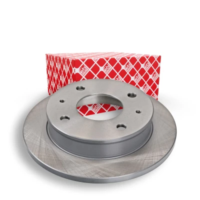 Image of 5171202000, 5171202100, 5171202110 Brake disc FEBI BILSTEIN 108616 Front Axle 230mm 11mm 4 Hole 114,3mm solid Coated HYUNDAI: Amica / Atoz