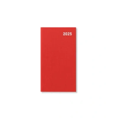 Image of Letts of London Principal Medium Pocket week to view 2025 diary red