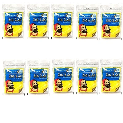 Image of Original ZIG ZAG Filters Tips Packs (Ultra Slim 150 Pack, 10)