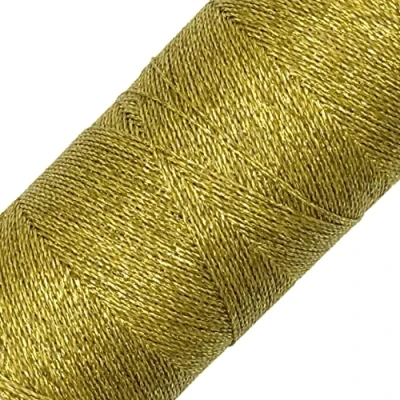 Image of Linhasita Waxed Thread 100 g / 360 Metres 0.5 mm Thick Polyester Macrame 30 Colours (Gold)