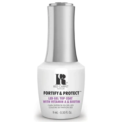 Image of Red Carpet Manicure Fortify &amp; Protect LED Gel Top Coat 9ml / 0.30oz