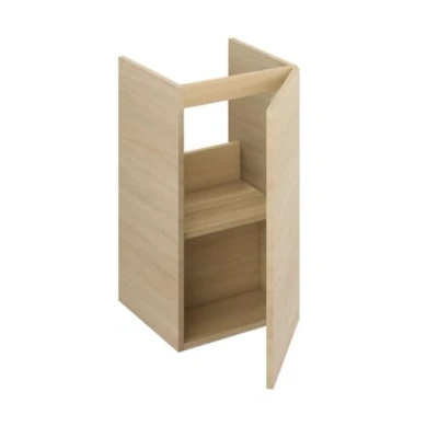 Image of Iflo Aliano Oak Base Unit With Pre Cut Service Void 400mm X 380mm 957709