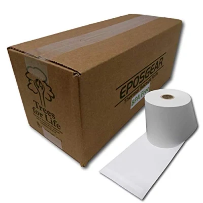 Image of EPOSGEAR® 20 Rolls 57mm x 57x57 Thermal Paper Till Cash Register Receipt Printer BPA FREE