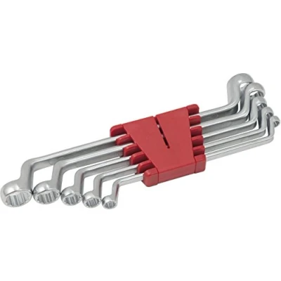 Image of KS Tools 517.0295 CLASSIC Double ring spanner set, offset, 5 pcs 8 19mm