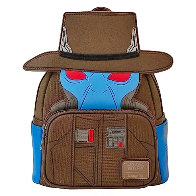 Image of Loungefly Disney Star Wars Cad Bane Backpack Amazon Exclusive Premium Vegan Leather Gift Idea Official Merchandise for Boys, Girls Men and Women Movies Fans