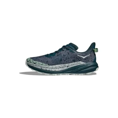Image of Hoka Speedgoat 6 GTX Trail Running Shoes UK Size 8, Black for Ultimate Comfort and Performance