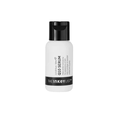 Image of The Inkey List Q10 Antioxidant Serum 30ml Protect and Plump Skin Reduces Fine Lines Wrinkles Fragrance free Suitable For All Types