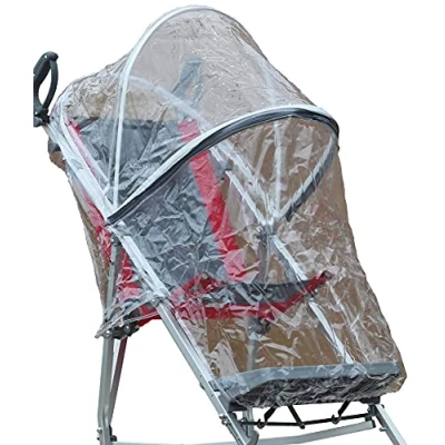 Image of 1stopbabystore Raincover for Special Needs Major Elite Framed Cover Pushchair Buggy Stroller, Square Clips fits EXCEL Elise mobiquip XL snappi Universal Easy Zipped Access from Front