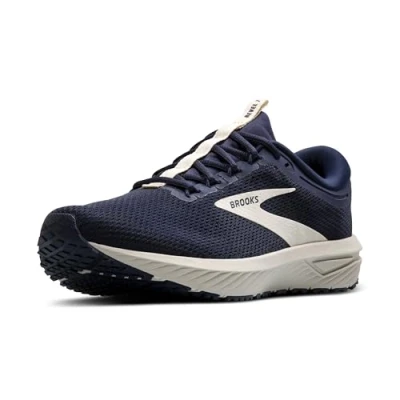 Image of Brooks Men’s Revel 7 Neutral Running Shoe, Peacoat/Blueprint/Onyx, 11 UK