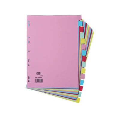Image of Elba A4 15 Part Card Dividers,400007437