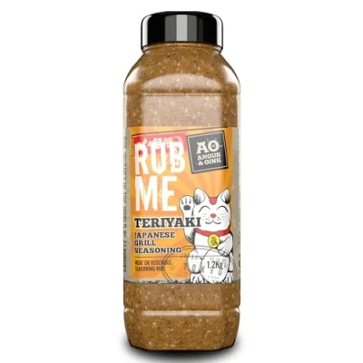 Image of Angus &amp; Oink Rub Me Teriyaki Japanese Grill Seasoning Authentic Flavour for Epic Grilled Chicken Seafood Perfect Honey Soy Glaze Gluten Free 1.2kg